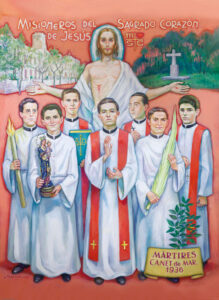 Beatos Mártires MSC de Canet de Mar. Missionaries of the Sacred Heart. MSC
