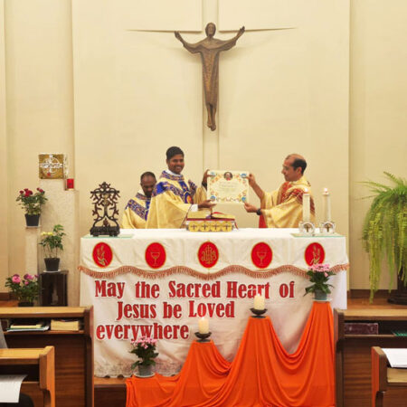 The Feast of the Sacred Heart of Jesus. Rome