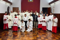 Profession of Religious Vows at Union Andina. Peru. Brother Winsly.