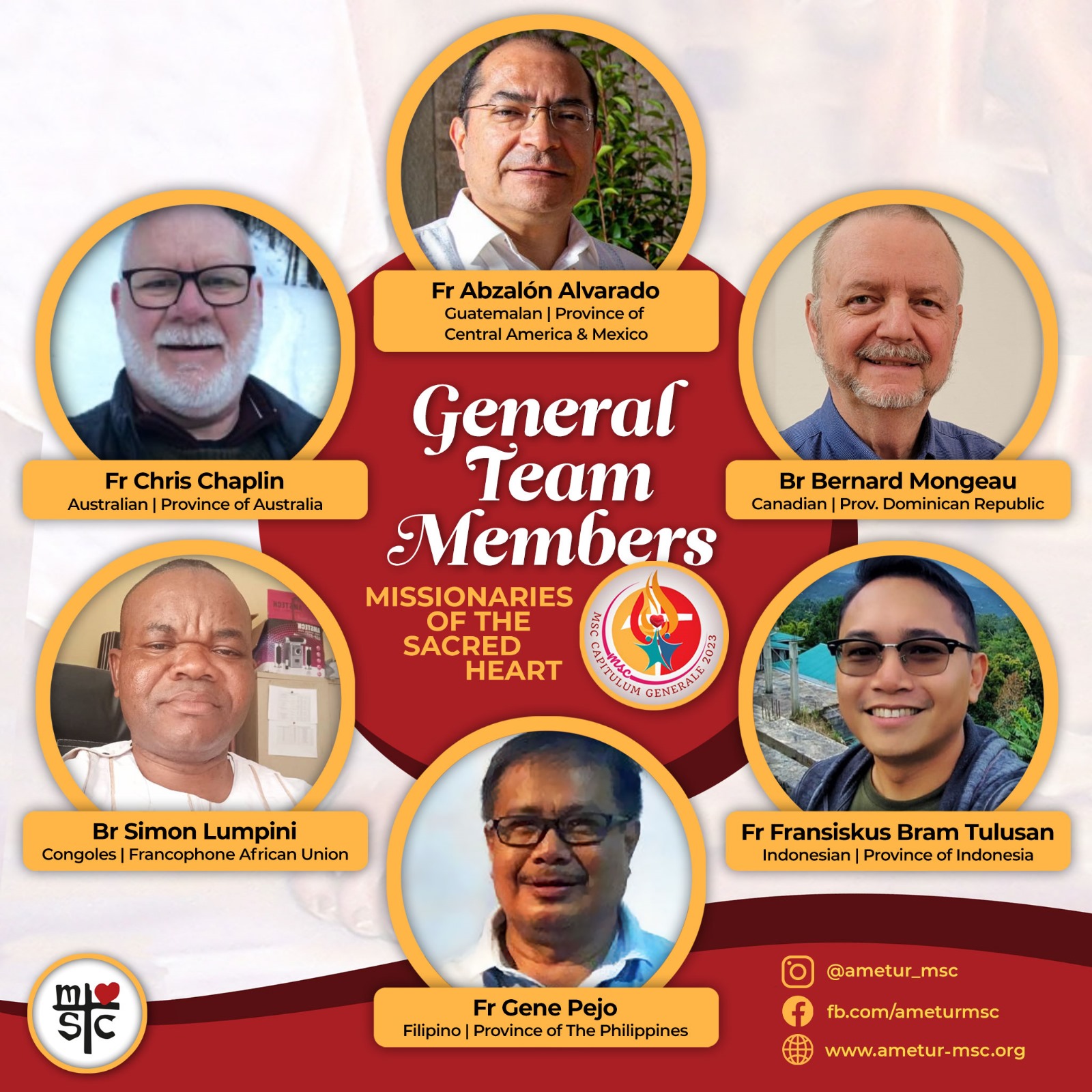 New MSC General Leadership Team - AMETUR MSC