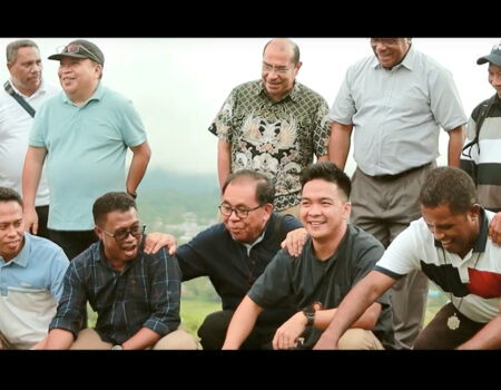 Fr Abzalon Alvarado and members of the MSC Sulawesi-Kalimantan District (MSC Indonesian Province)