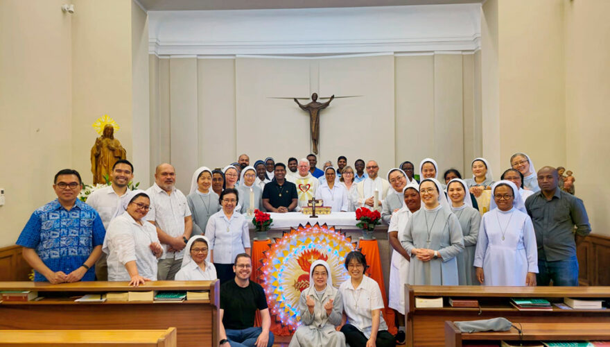 Celebration of the Sacred Heart of Jesus at the Generalate of Rome with the OLSH and MSC Sr.