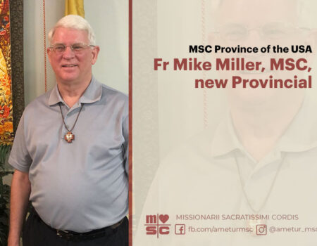 Fr Mike Miller Provincial MSC Province of the USA