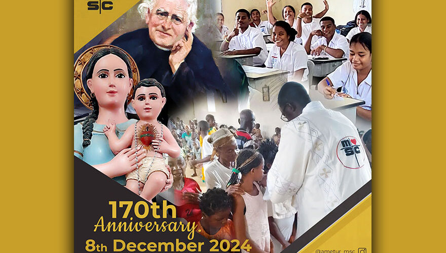 170th Anniversary. 8th December 2024. Missionaries of the Sacred Heart