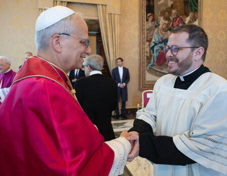 Leo XIV Pope. Missionaries of the Sacred Heart.
