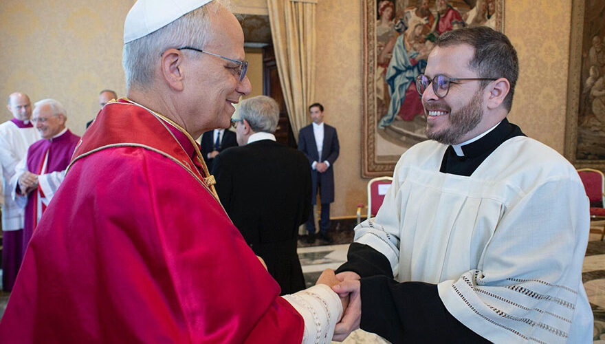Leo XIV Pope. Missionaries of the Sacred Heart.
