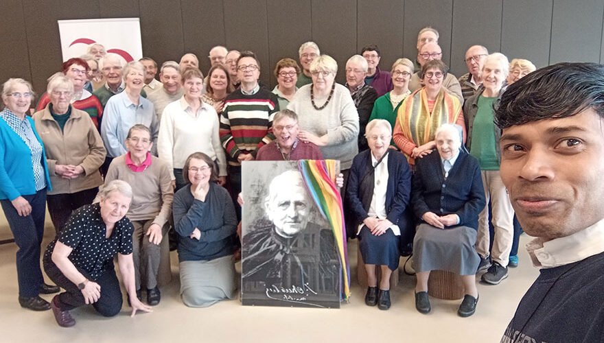 Chevalier Day. Belgium. Missioneries of the Sacred Heart. MSC