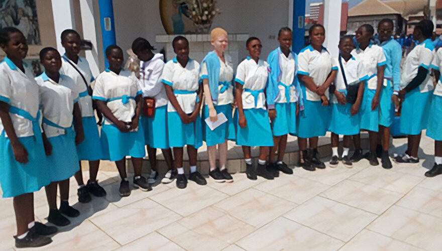 College of Lada II. Congo. Missioneries of the Sacred Heart. MSC