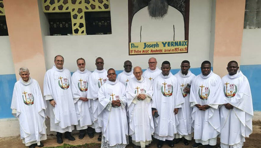 Centenary of the Mondombe catholic mission. MSC